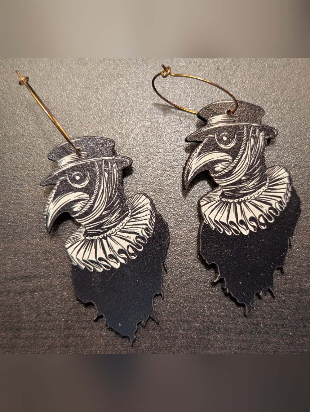 Plague Doctor Earrings